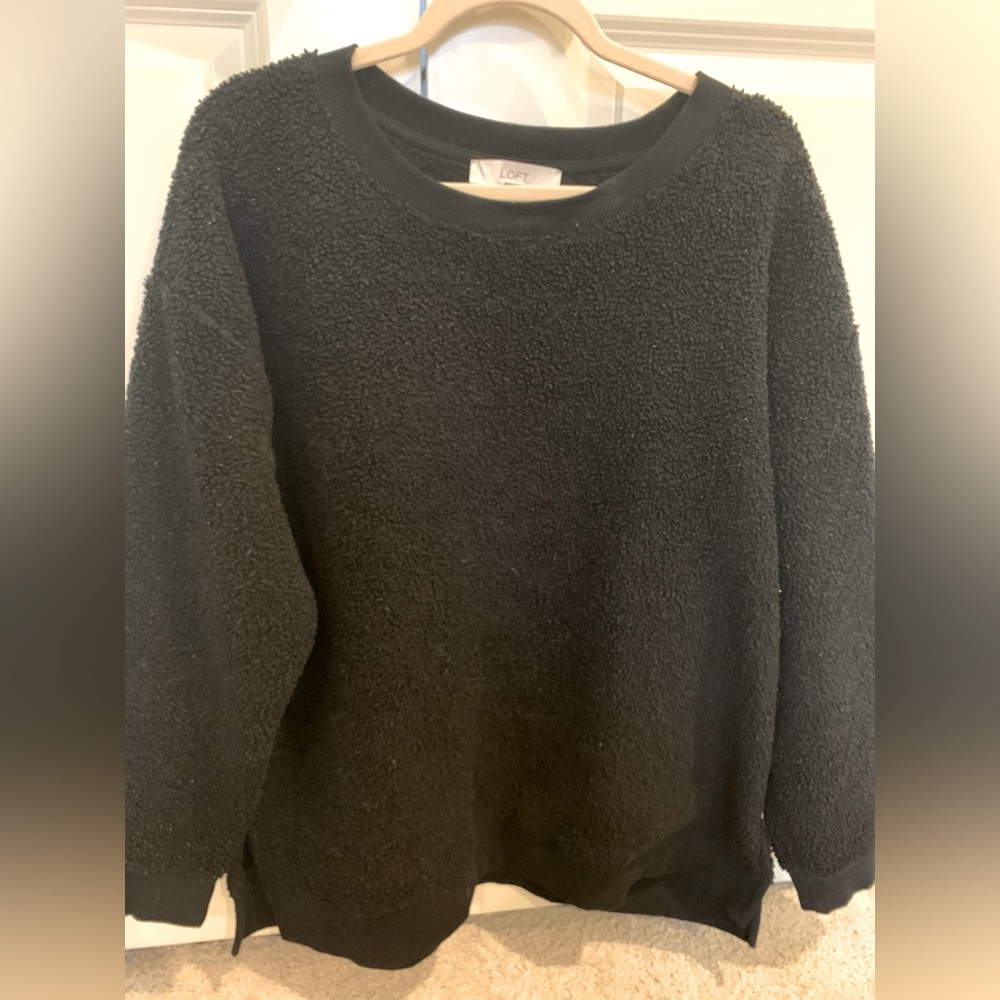 LOFT Sherpa Sweatshirt